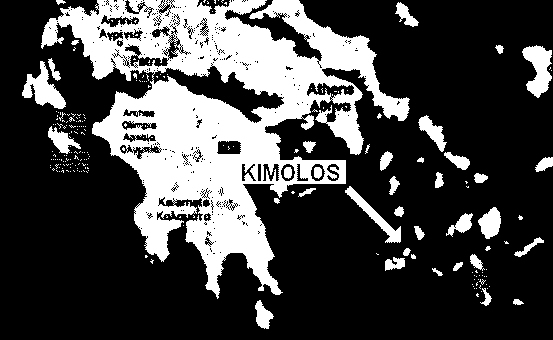Kimolos map